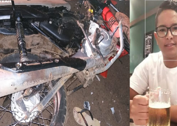 Filho de vereadora de Miguel Alves e outro jovem morrem em colisão entre motos
